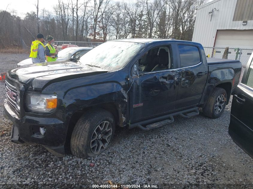 2017 GMC Canyon Sle VIN: 1GTG6CEN4H1168300 Lot: 40853144