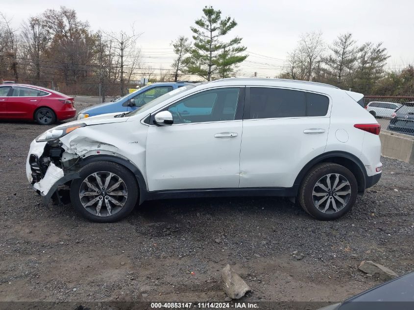 2017 Kia Sportage Ex VIN: KNDPNCAC4H7076656 Lot: 40853147