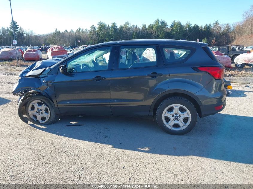 2019 Ford Escape S VIN: 1FMCU0F76KUA27832 Lot: 40853150