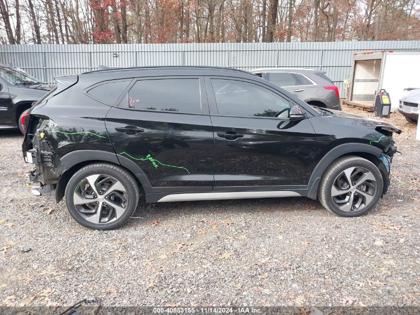 2018 Hyundai Tucson Value VIN: KM8J3CA29JU758261 Lot: 40853155