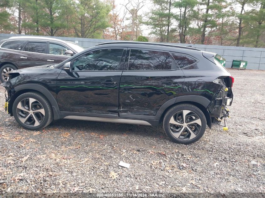 2018 Hyundai Tucson Value VIN: KM8J3CA29JU758261 Lot: 40853155