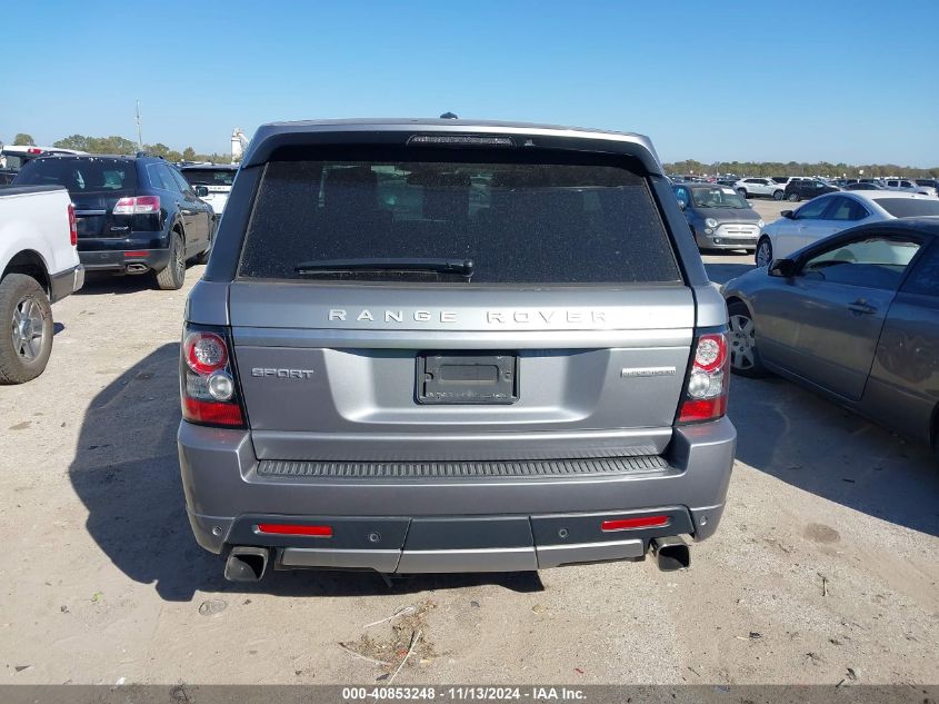 2013 Land Rover Range Rover Sport Supercharged VIN: SALSH2E48DA799267 Lot: 40853248