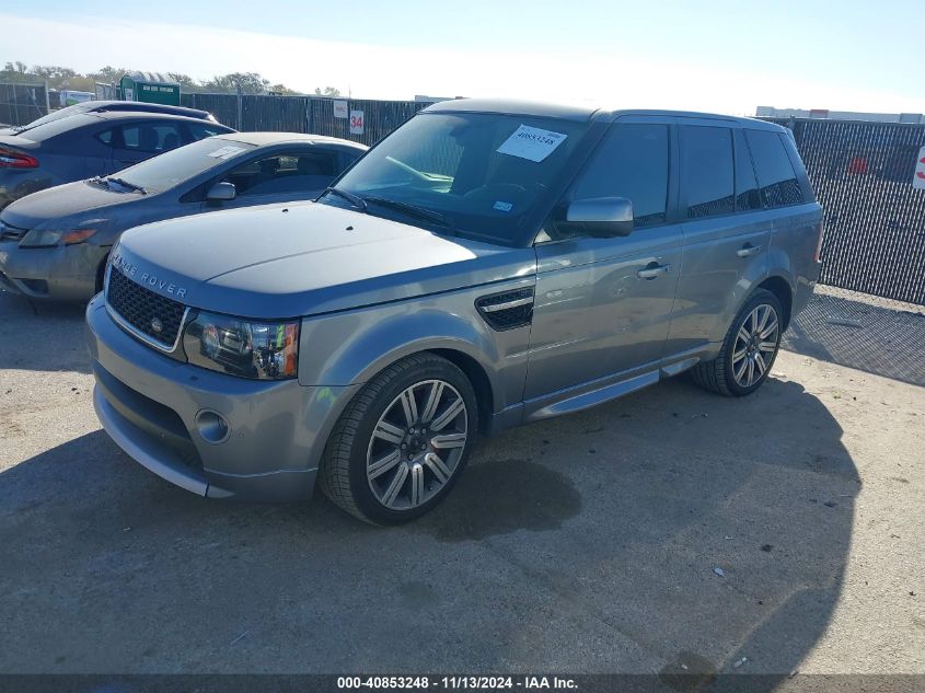 2013 Land Rover Range Rover Sport Supercharged VIN: SALSH2E48DA799267 Lot: 40853248