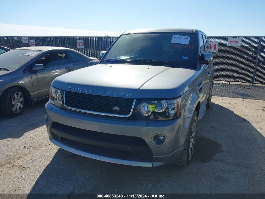 2013 Land Rover Range Rover Sport Supercharged VIN: SALSH2E48DA799267 Lot: 40853248