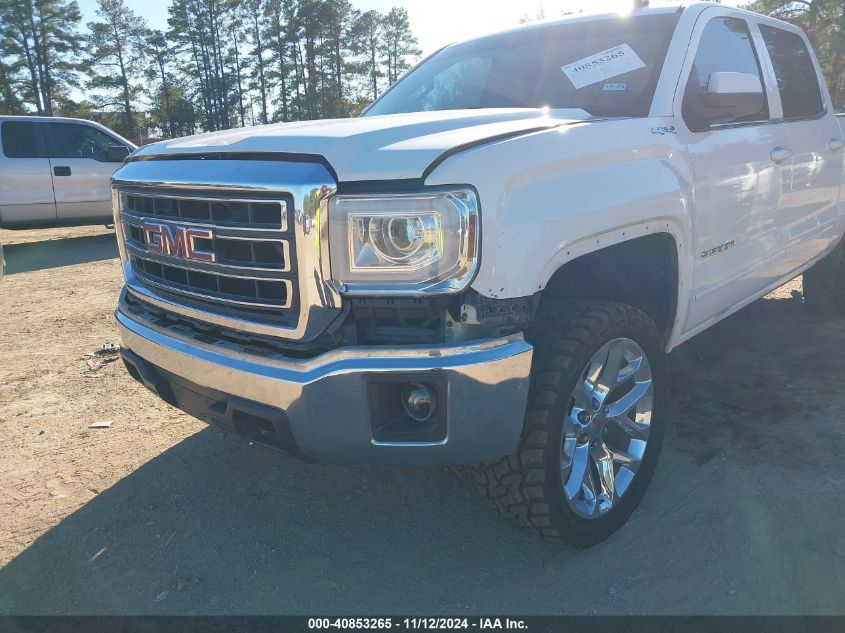 2014 GMC Sierra 1500 Sle VIN: 3GTU2UEC2EG220507 Lot: 40853265