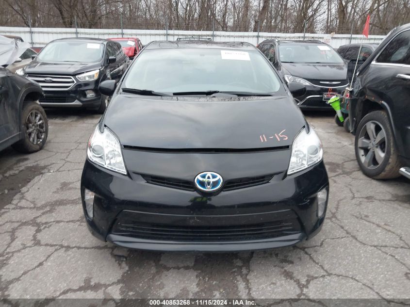 2013 Toyota Prius Three Se VIN: JTDKN3DU9D5579572 Lot: 40853268