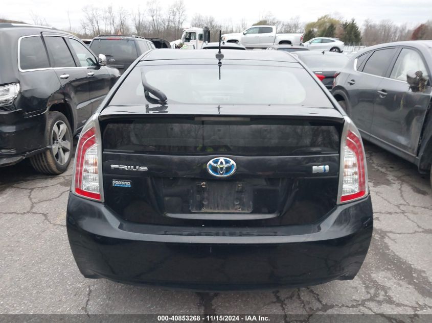 2013 Toyota Prius Three Se VIN: JTDKN3DU9D5579572 Lot: 40853268