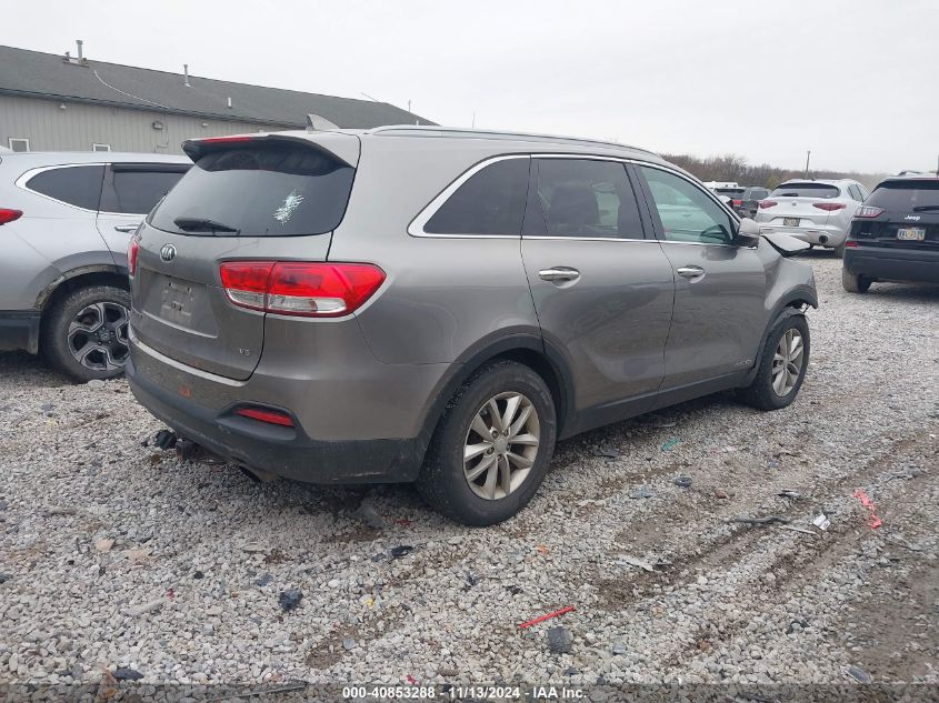 VIN 5XYPGDA51HG317352 2017 KIA SORENTO no.4