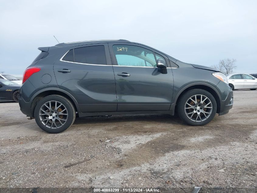 2016 Buick Encore Sport Touring VIN: KL4CJ1SM0GB706975 Lot: 40853299