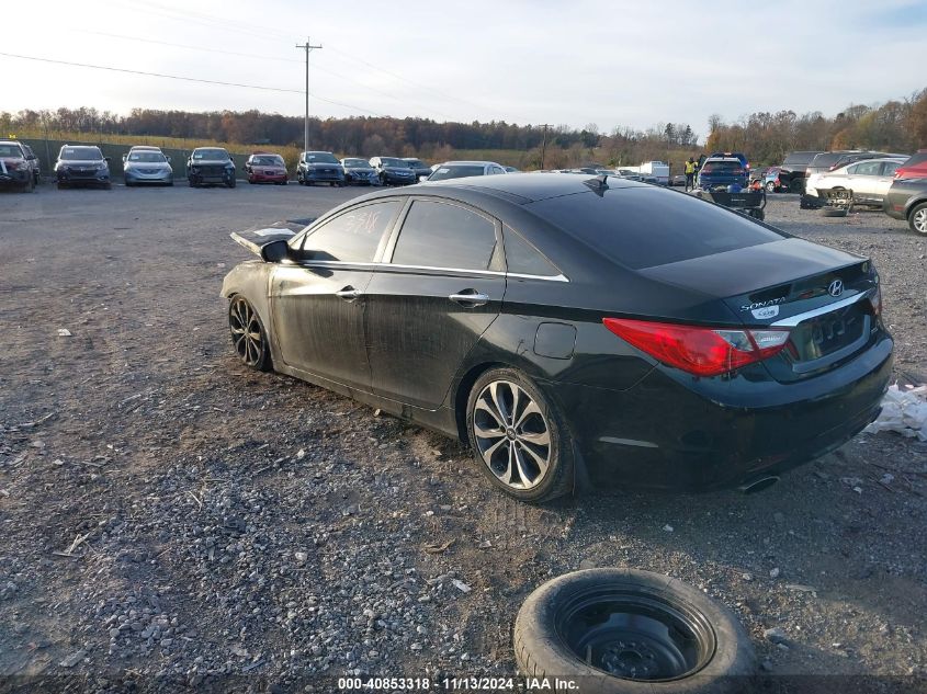 VIN 5NPEC4AB9DH595895 2013 Hyundai Sonata, Limited... no.3