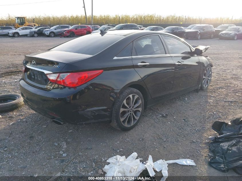 VIN 5NPEC4AB9DH595895 2013 Hyundai Sonata, Limited... no.4