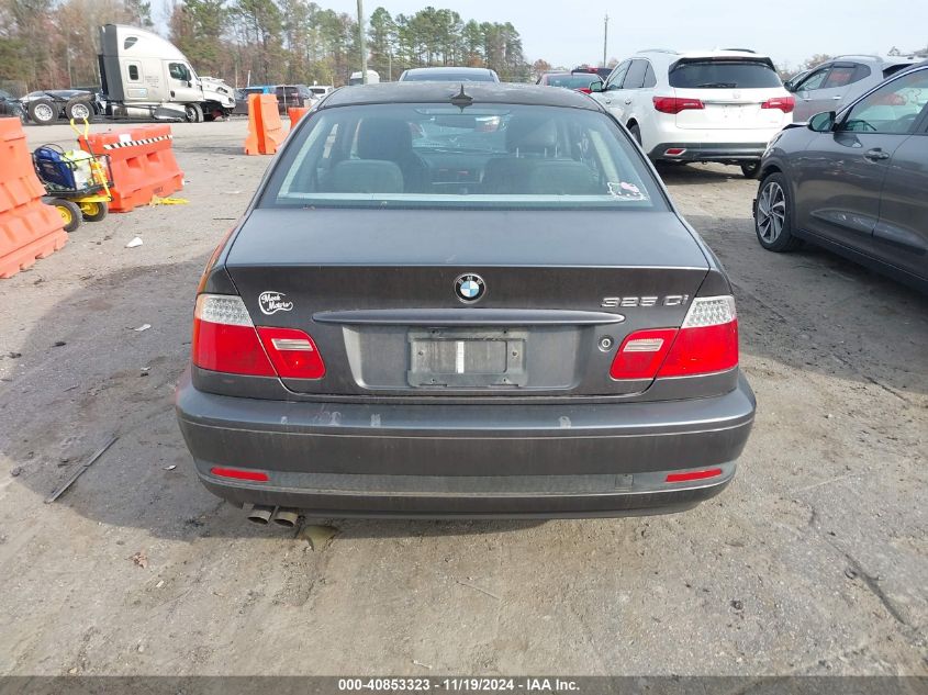 2005 BMW 325Ci VIN: WBABD33455PL06314 Lot: 40853323