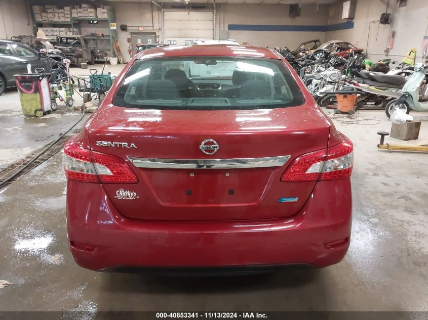 2014 Nissan Sentra S VIN: 3N1AB7AP9EY318685 Lot: 40853341