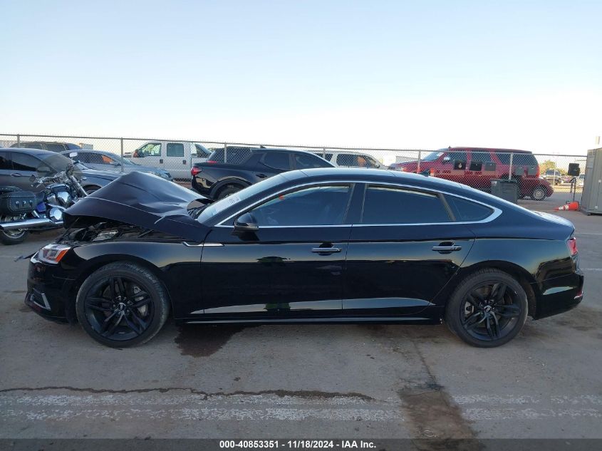 2019 Audi A5 45 Premium VIN: WAUANCF51KA054220 Lot: 40853351