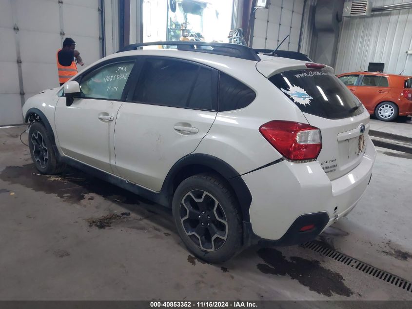 VIN JF2GPAKC7E8243273 2014 SUBARU XV CROSSTREK no.3