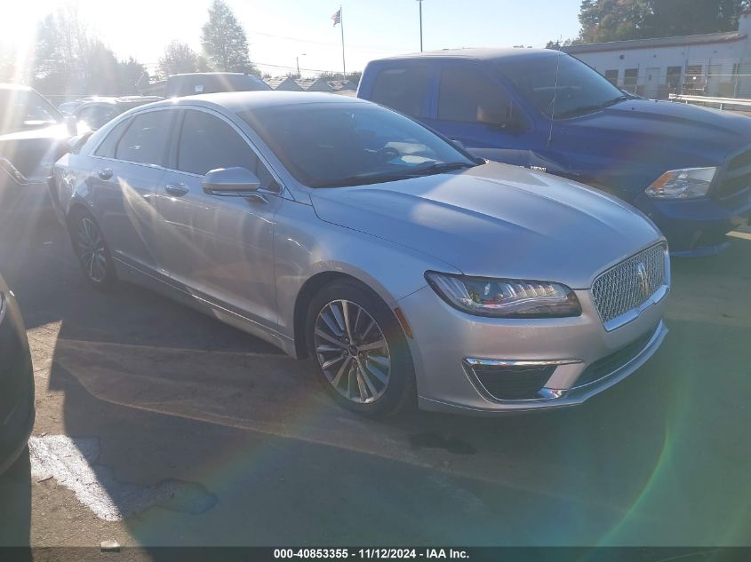 2018 Lincoln Mkz Premiere VIN: 3LN6L5A90JR620842 Lot: 40853355