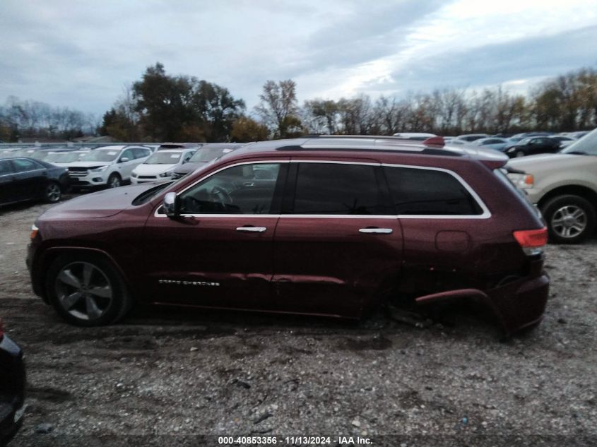 2016 Jeep Grand Cherokee Overland VIN: 1C4RJFCG0GC498175 Lot: 40853356