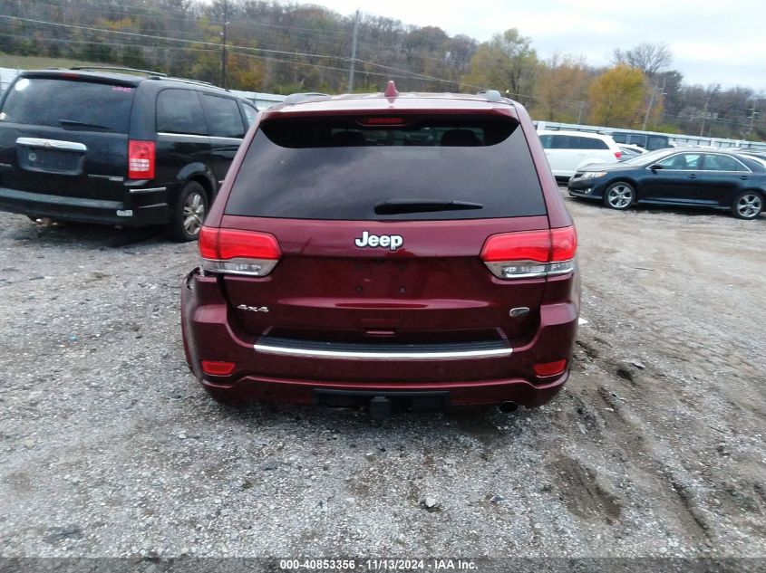 2016 Jeep Grand Cherokee Overland VIN: 1C4RJFCG0GC498175 Lot: 40853356