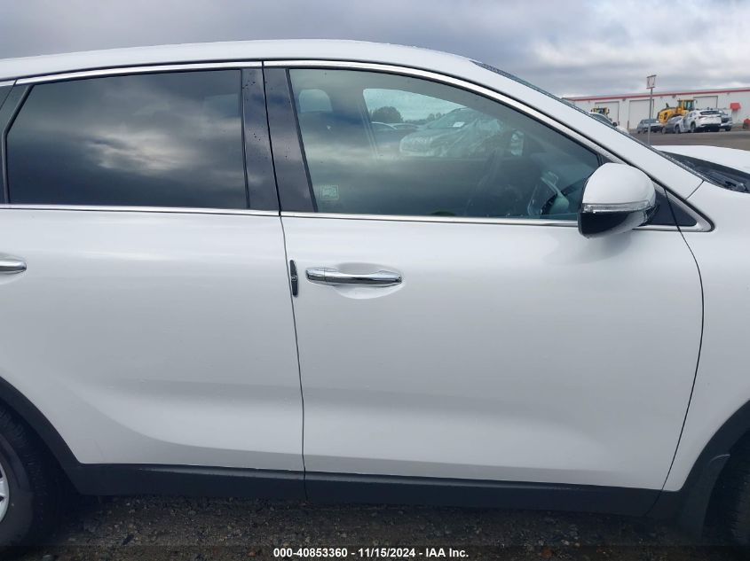 2019 Kia Sorento 2.4L L VIN: 5XYPG4A36KG611125 Lot: 40853360