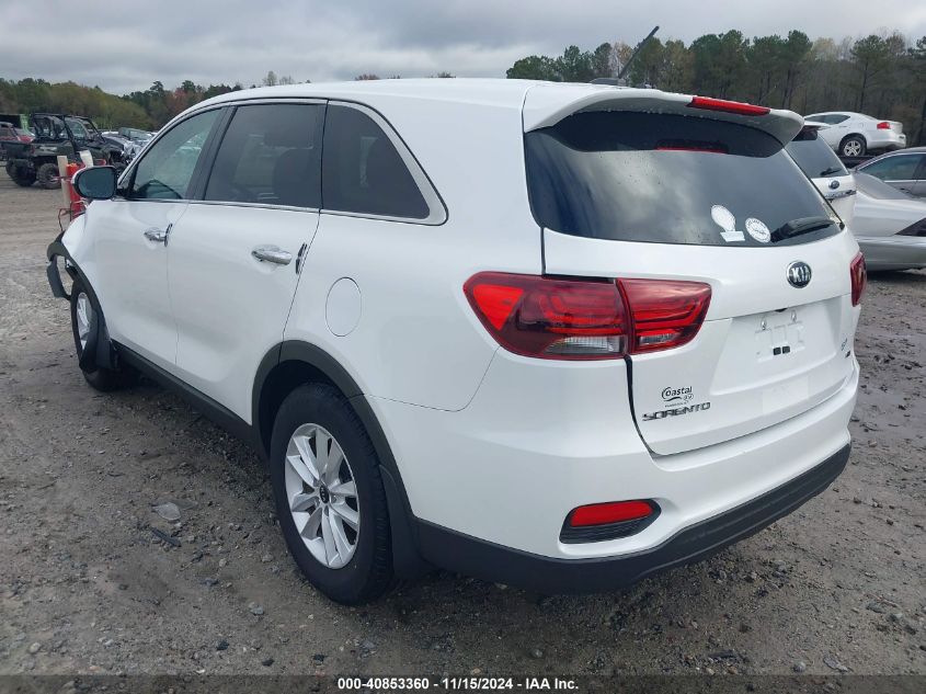 VIN 5XYPG4A36KG611125 2019 KIA SORENTO no.3