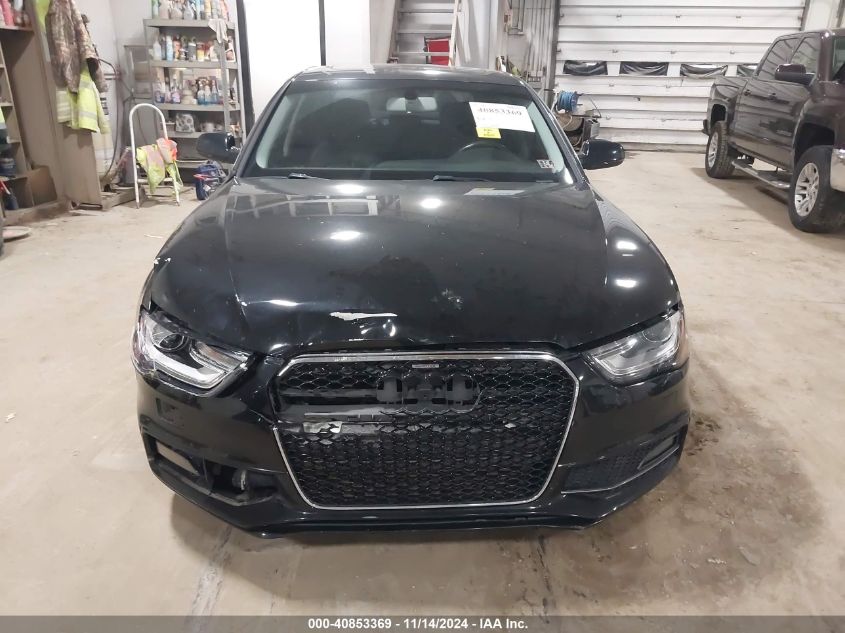 2015 Audi A4 2.0T Premium VIN: WAUBFAFL4FN041352 Lot: 40853369