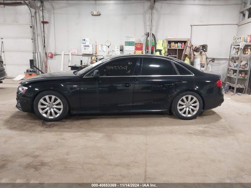 2015 Audi A4 2.0T Premium VIN: WAUBFAFL4FN041352 Lot: 40853369