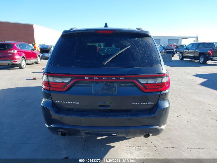 2016 Dodge Durango Citadel VIN: 1C4RDHEG4GC419445 Lot: 40853370