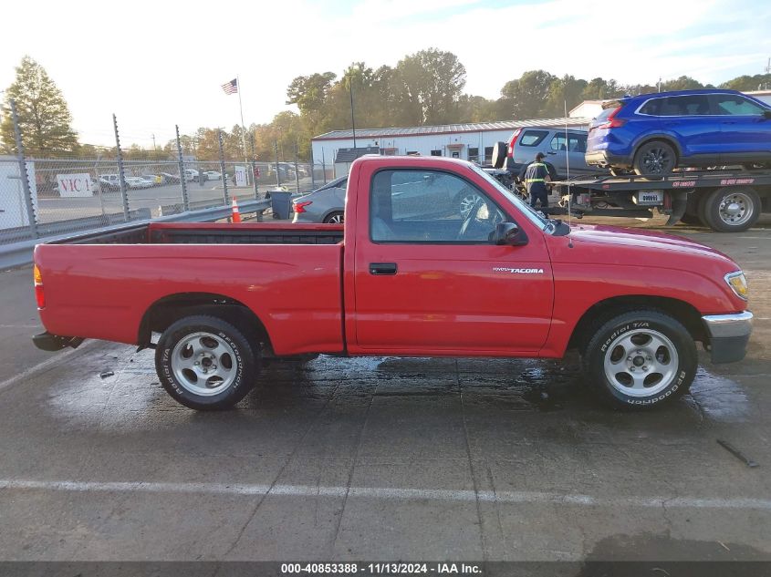 1996 Toyota Tacoma VIN: 4TANL42NXTZ207598 Lot: 40853388