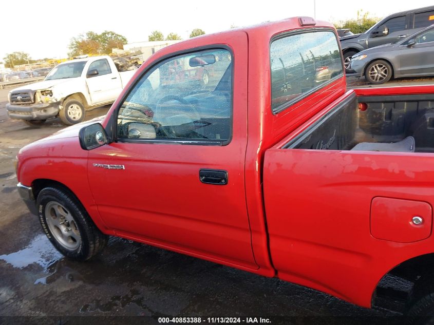 1996 Toyota Tacoma VIN: 4TANL42NXTZ207598 Lot: 40853388