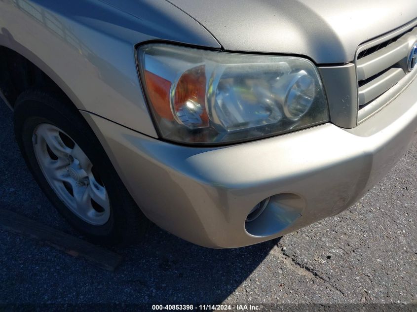 2004 Toyota Highlander V6 VIN: JTEGP21A540042646 Lot: 40853398