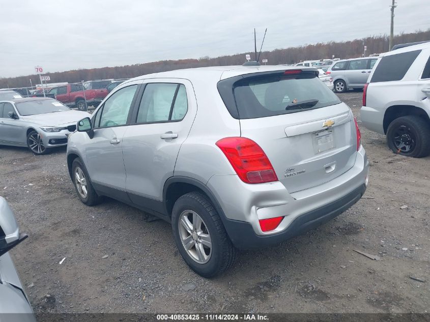 2017 Chevrolet Trax Ls VIN: 3GNCJNSB3HL132021 Lot: 40853425