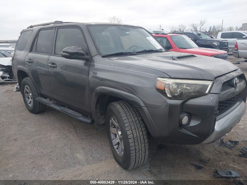 VIN JTEBU5JRXG5320880 2016 Toyota 4runner, Trail Pr... no.1