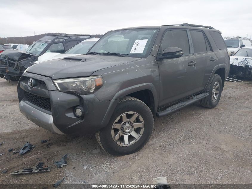 VIN JTEBU5JRXG5320880 2016 Toyota 4runner, Trail Pr... no.2