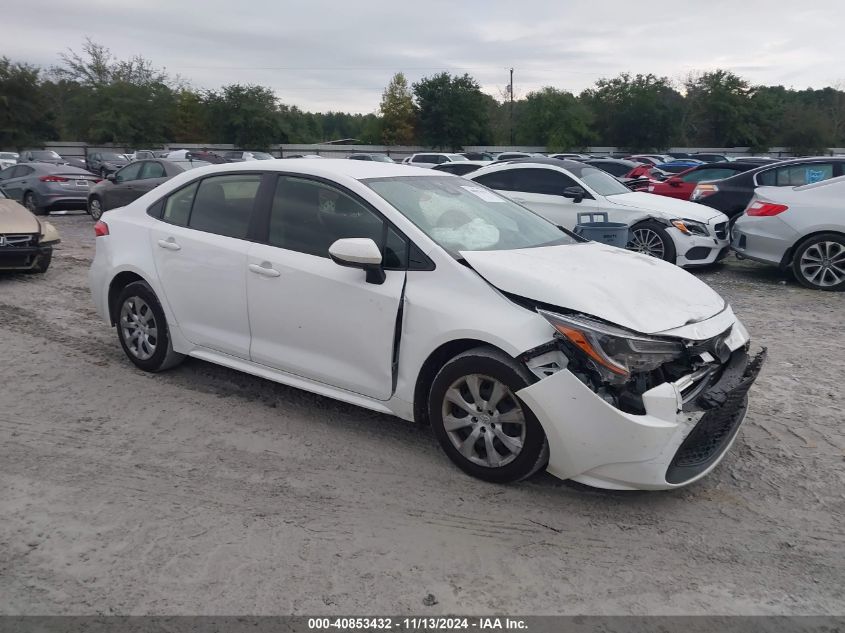 2022 Toyota Corolla Le VIN: JTDEPMAE6N3018351 Lot: 40853432