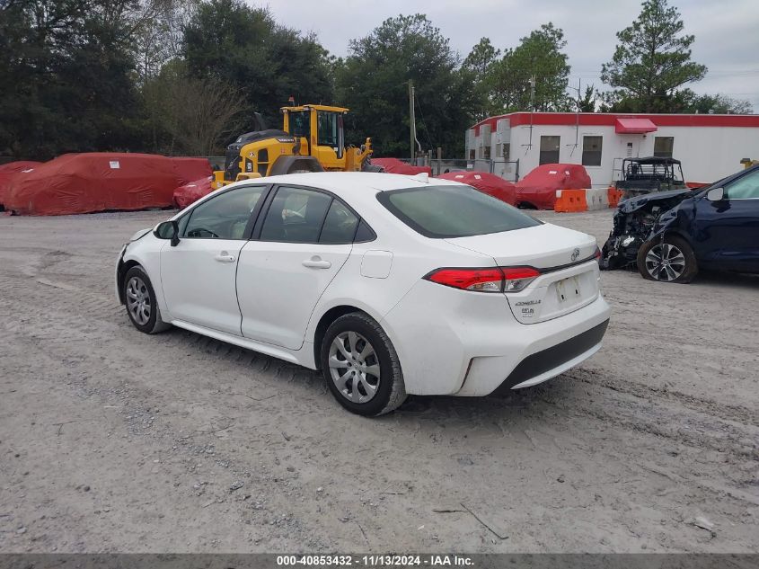 2022 Toyota Corolla Le VIN: JTDEPMAE6N3018351 Lot: 40853432