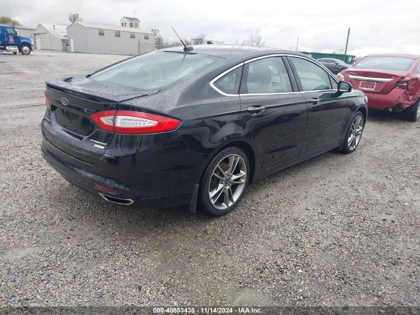 VIN 3FA6P0K97GR257125 2016 Ford Fusion, Titanium no.4