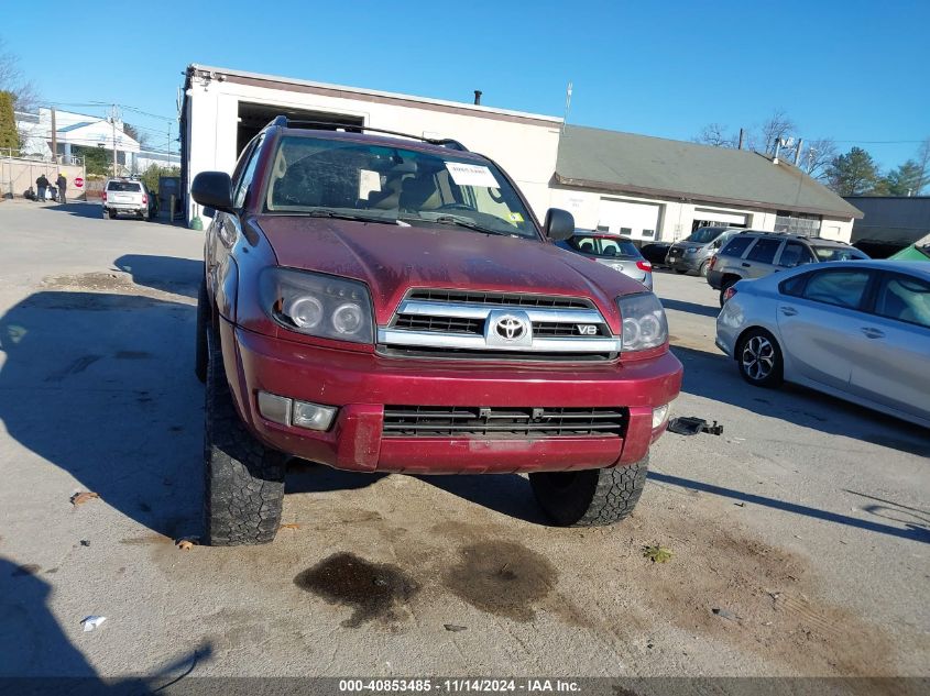 2005 Toyota 4Runner Sr5 V8 VIN: JTEBT14R458028452 Lot: 40853485