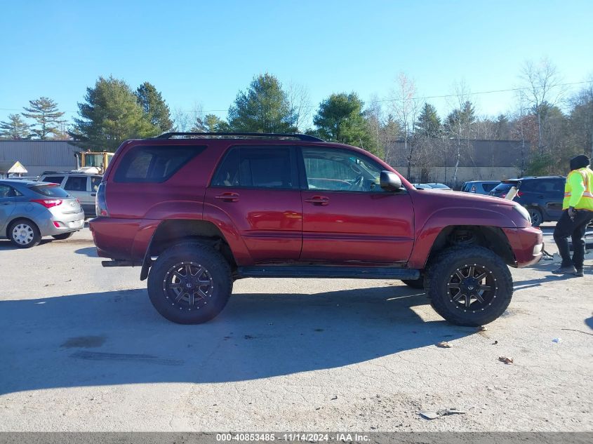 2005 Toyota 4Runner Sr5 V8 VIN: JTEBT14R458028452 Lot: 40853485