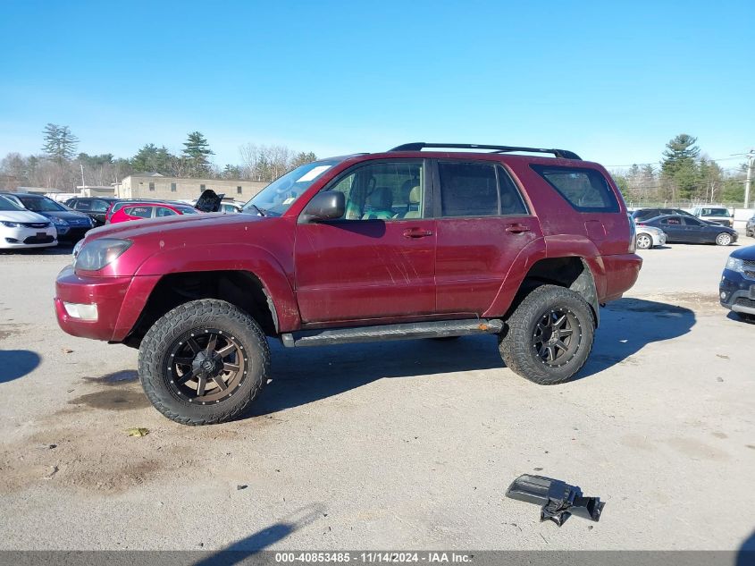 2005 Toyota 4Runner Sr5 V8 VIN: JTEBT14R458028452 Lot: 40853485