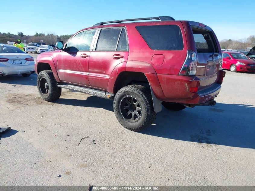 2005 Toyota 4Runner Sr5 V8 VIN: JTEBT14R458028452 Lot: 40853485