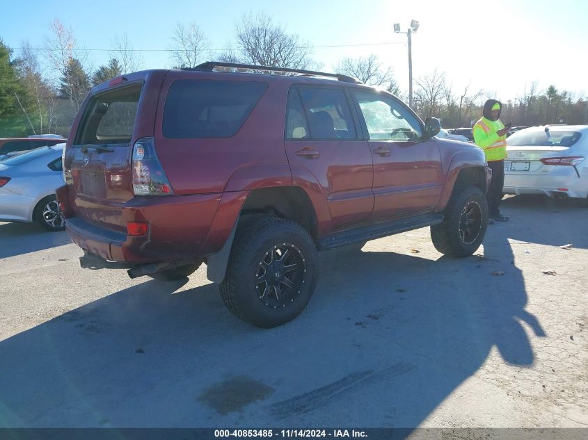 2005 Toyota 4Runner Sr5 V8 VIN: JTEBT14R458028452 Lot: 40853485