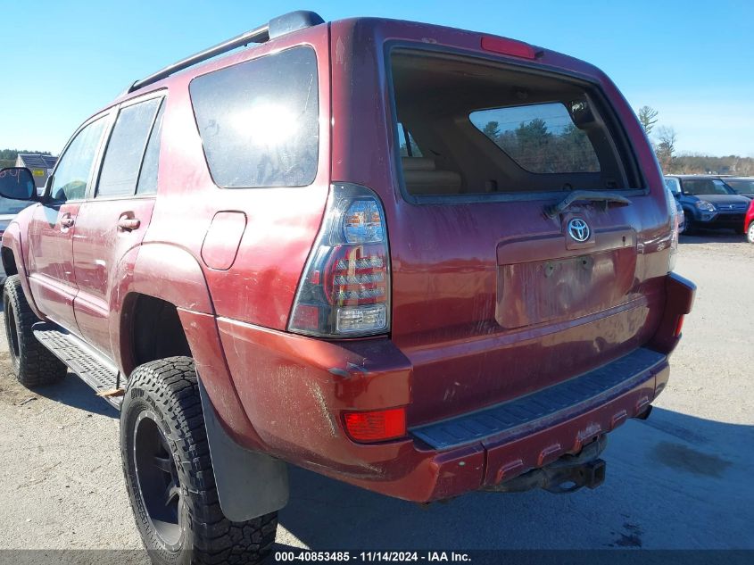 2005 Toyota 4Runner Sr5 V8 VIN: JTEBT14R458028452 Lot: 40853485