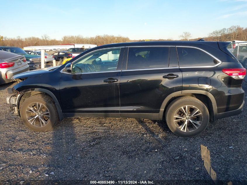 2019 Toyota Highlander Le Plus VIN: 5TDBZRFH9KS958859 Lot: 40853490