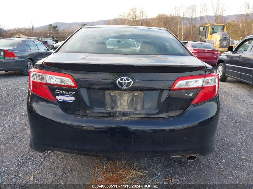 2013 Toyota Camry Se VIN: 4T1BF1FK2DU256060 Lot: 40853511