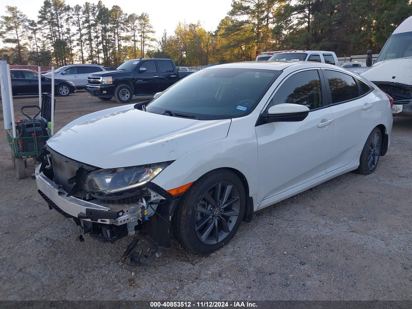 2021 HONDA CIVIC EX-L - 19XFC1F71ME002218