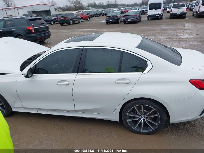 2019 BMW 330I xDrive VIN: WBA5R7C52KAE82947 Lot: 40853526