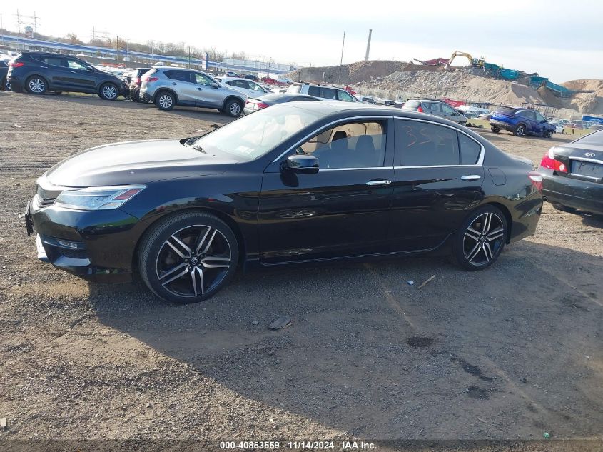 2016 Honda Accord Touring VIN: 1HGCR3F94GA030943 Lot: 40853559