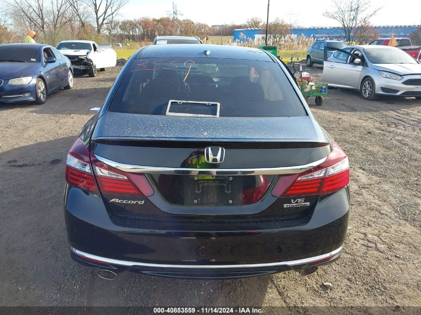 2016 Honda Accord Touring VIN: 1HGCR3F94GA030943 Lot: 40853559