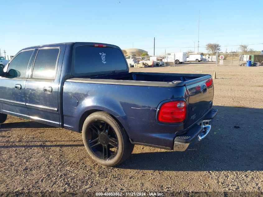 2003 Ford F-150 Lariat/Xlt VIN: 1FTRW07603KB69962 Lot: 40853562