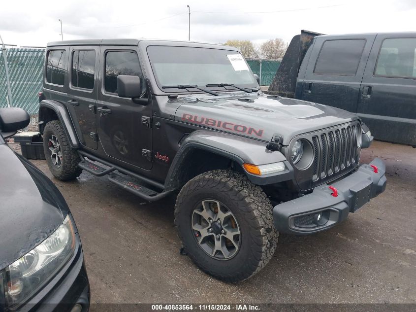 2020 Jeep Wrangler Unlimited Rubicon VIN: 1C4HJXFG2LW118310 Lot: 40853564